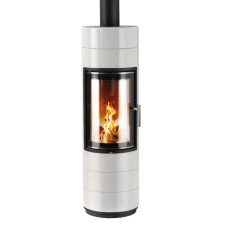 Krbová kamna Leda PEPPA, bílý smalt